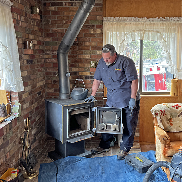 Wood Stove Cleaning, Cripple Creek, Colorado