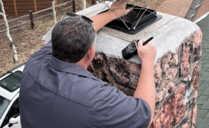 Top mount chimney damper in Colorado Springs, CO